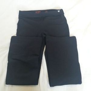 Joe Fresh Girls 7/8 Black Yoga Pants